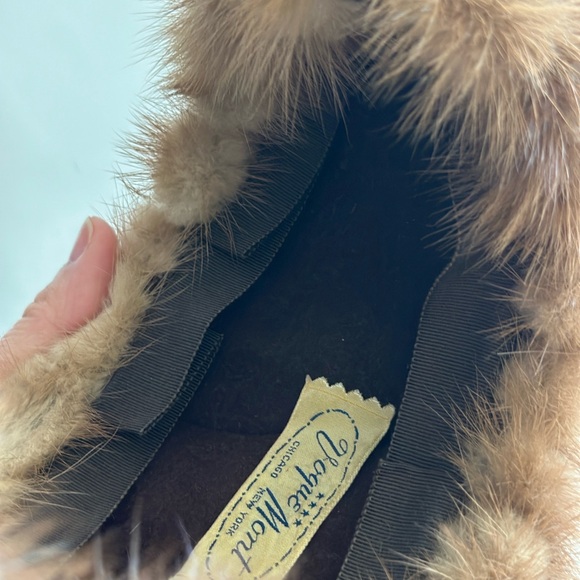 Vintage fur head band medium size - Picture 6 of 16